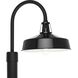 Cedar Springs 1 Light 17 inch Gloss Black Outdoor Post Lantern