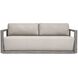 Remsen Weathered Gray and Nuance Dove Outdoor Sofa