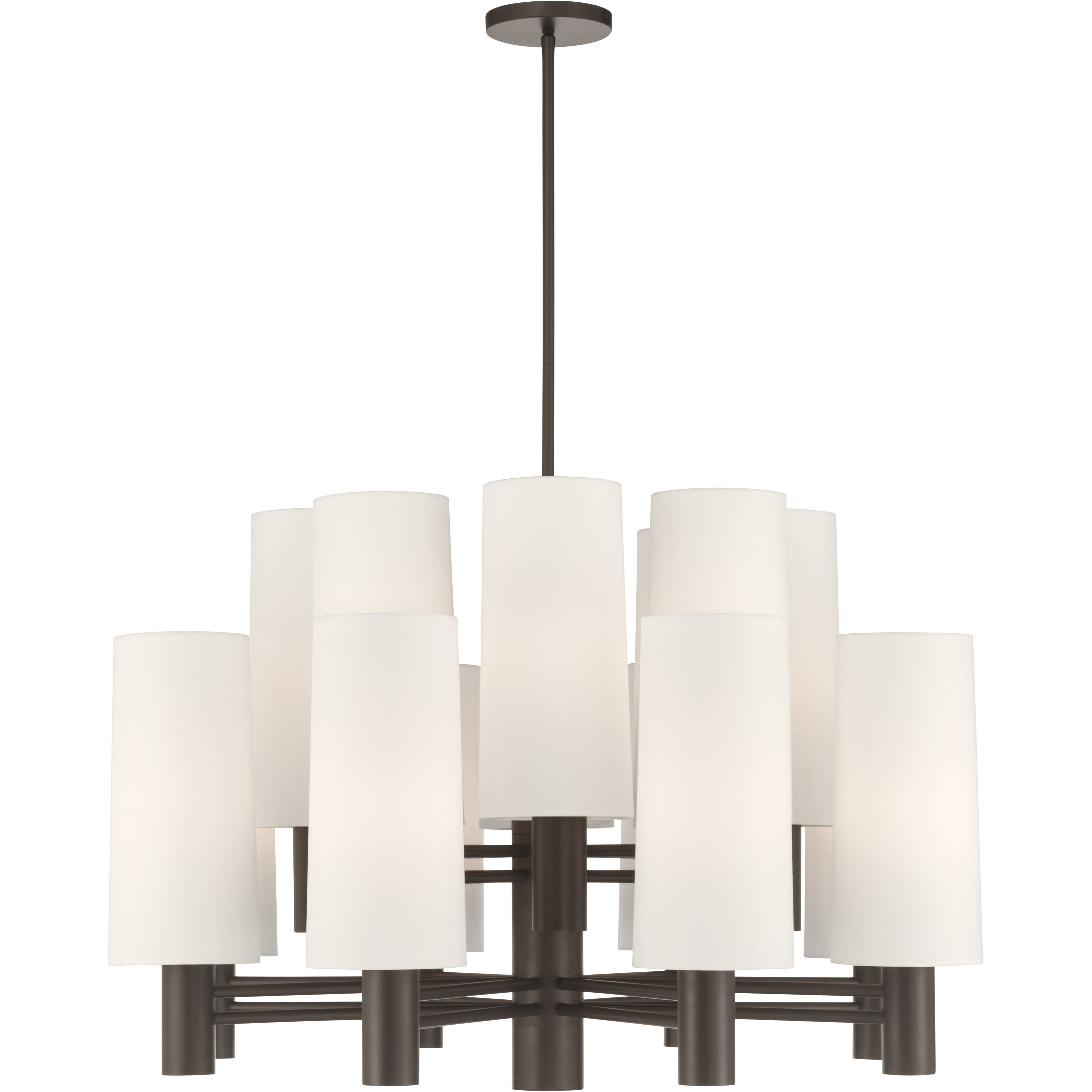 Draxen 16 Light 34 inch Dark Bronze Chandelier Ceiling Light