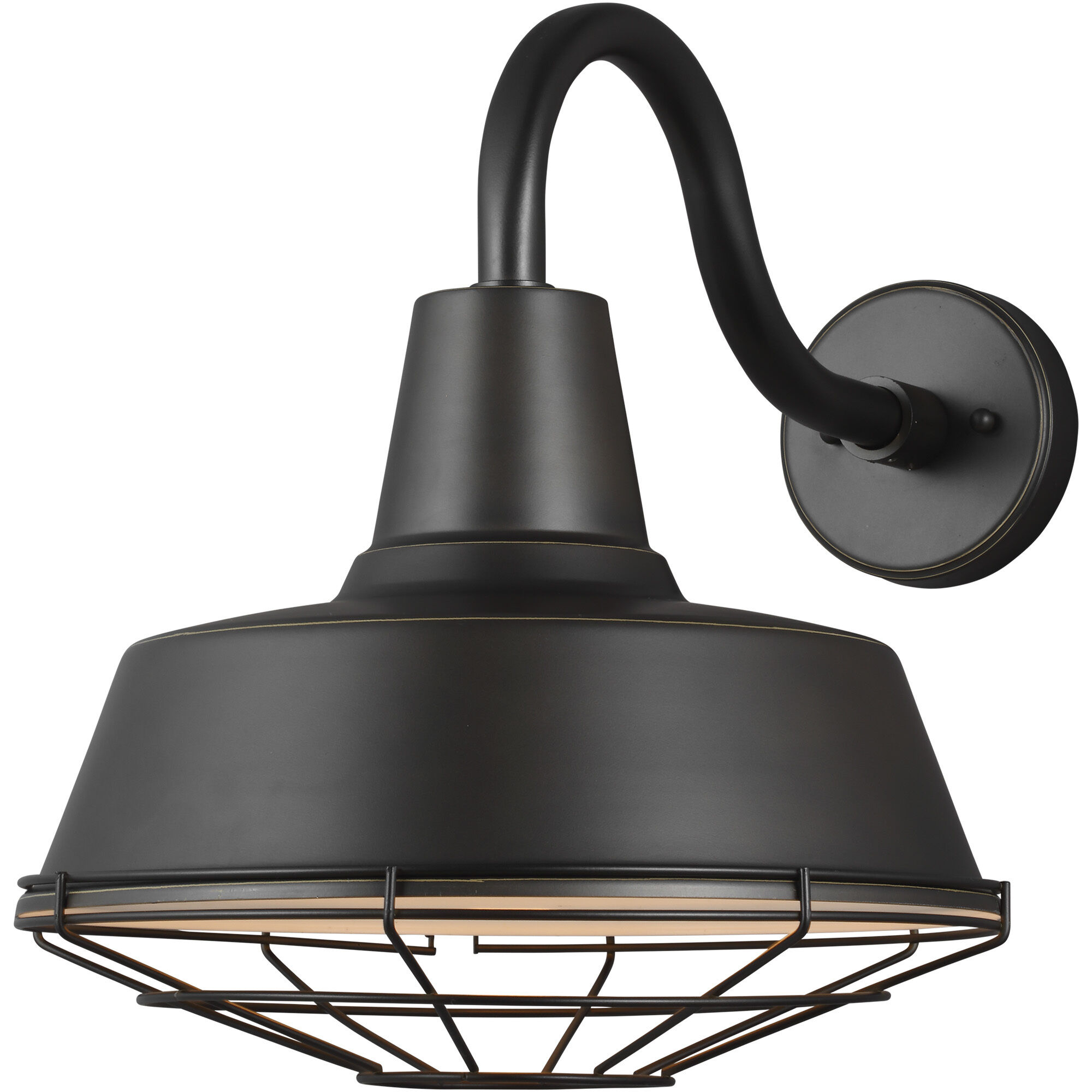 Sean Lavin Barn Light Antique Bronze Barn Light Cage Accessory, Large