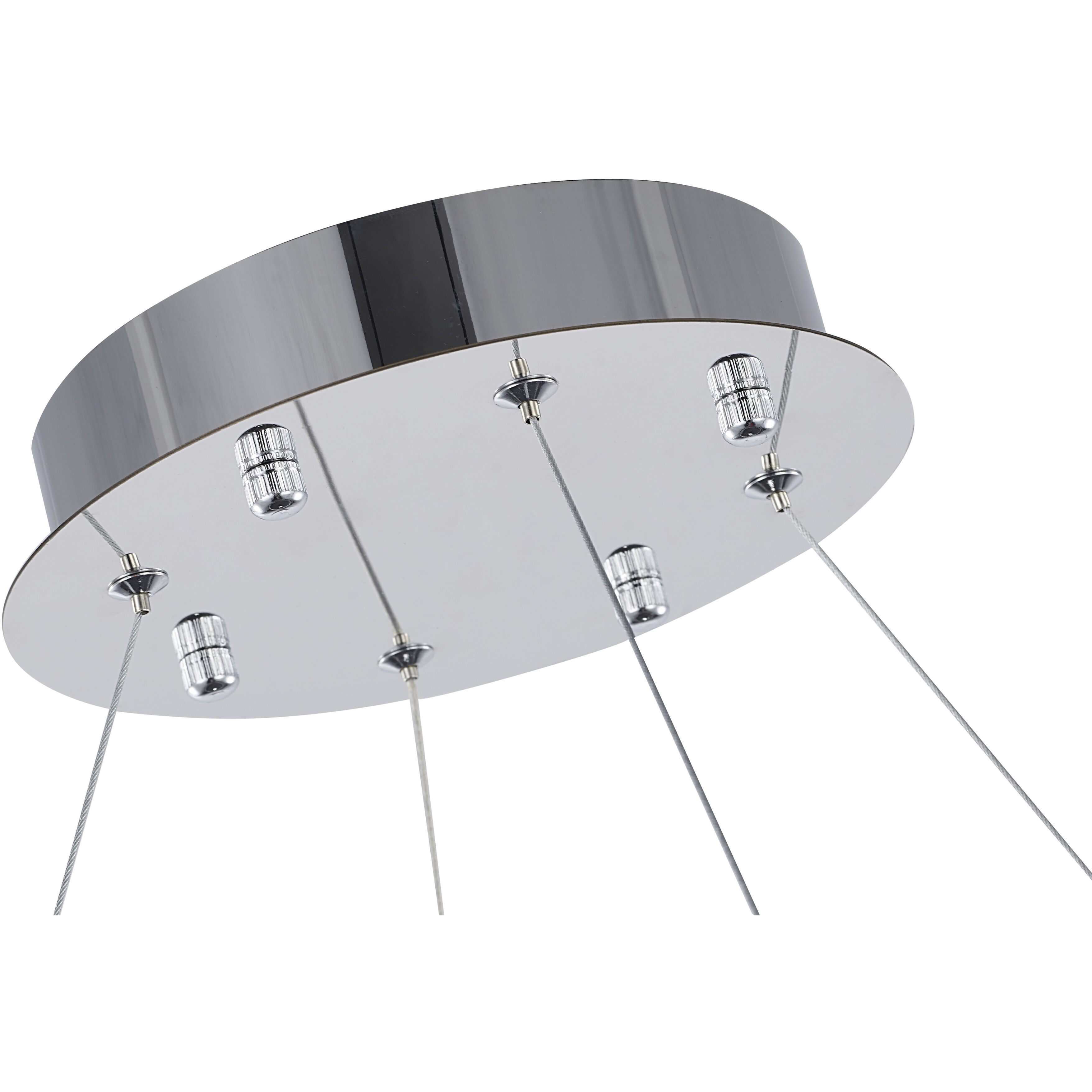 Canada LED 32 inch Chrome Chandelier Ceiling Light