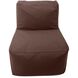 Seascape Chocolate Outdoor Pouf Chair