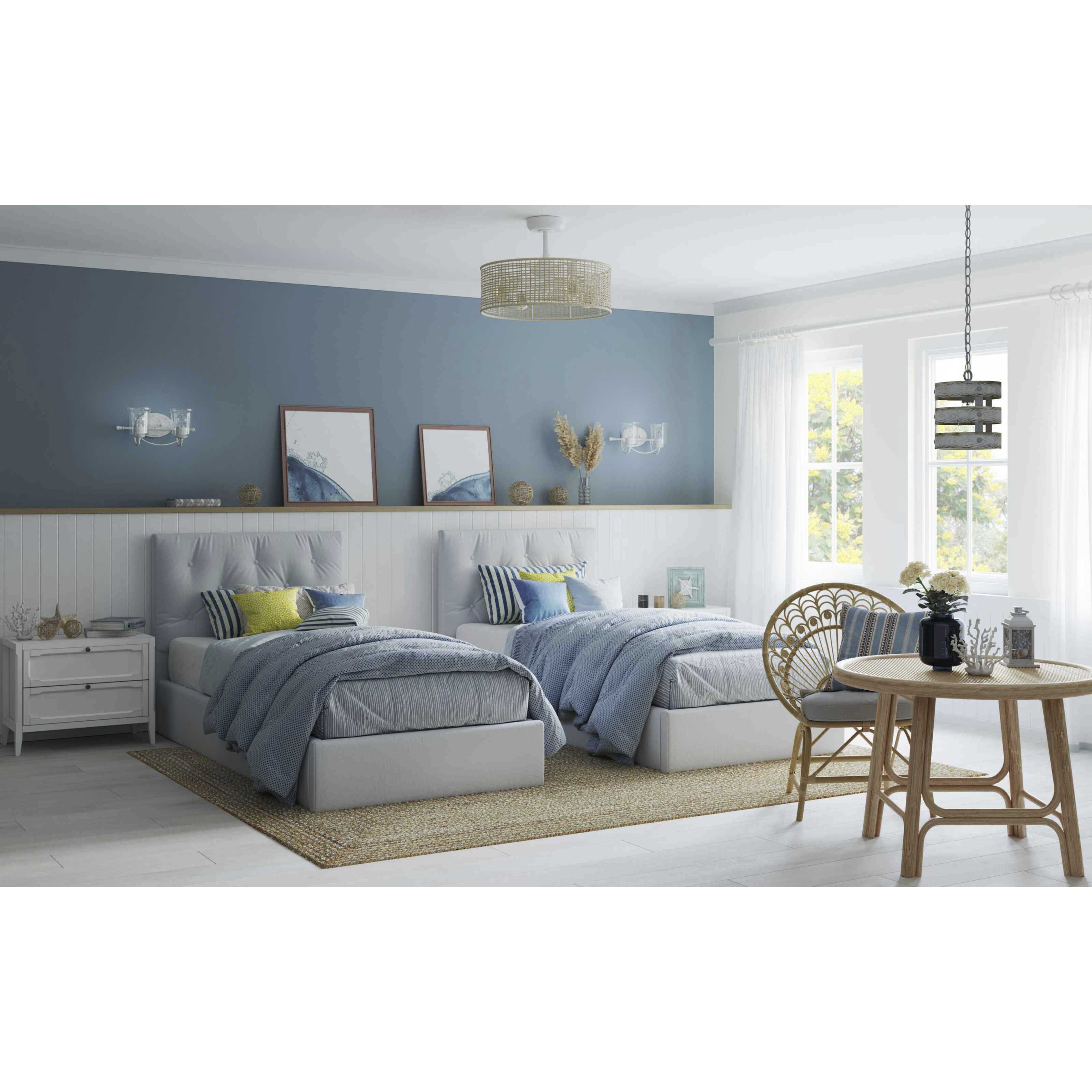 Camps Bay 1 Light 8.5 inch Galvanized Mini-Pendant Ceiling Light