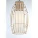 Watermill 1 Light 12.5 inch Coal Pendant Ceiling Light