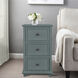 Aged Seafoam 30 X 16 inch Aged Seafoam Wash Side Table