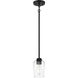 Shayna 1 Light 5 inch Flat Black Mini Pendant Ceiling Light