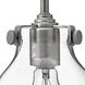 Congress 1 Light 6 inch Antique Nickel Mini-Pendant Ceiling Light, Retro Glass