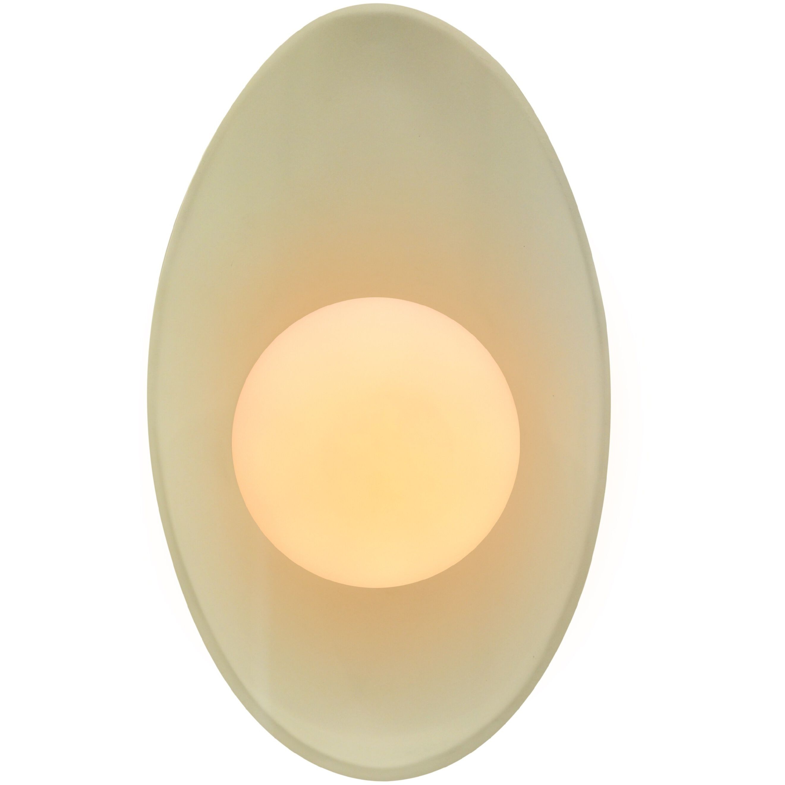 Ambiance LED 7.5 inch Vanilla Gloss Wall Sconce Wall Light
