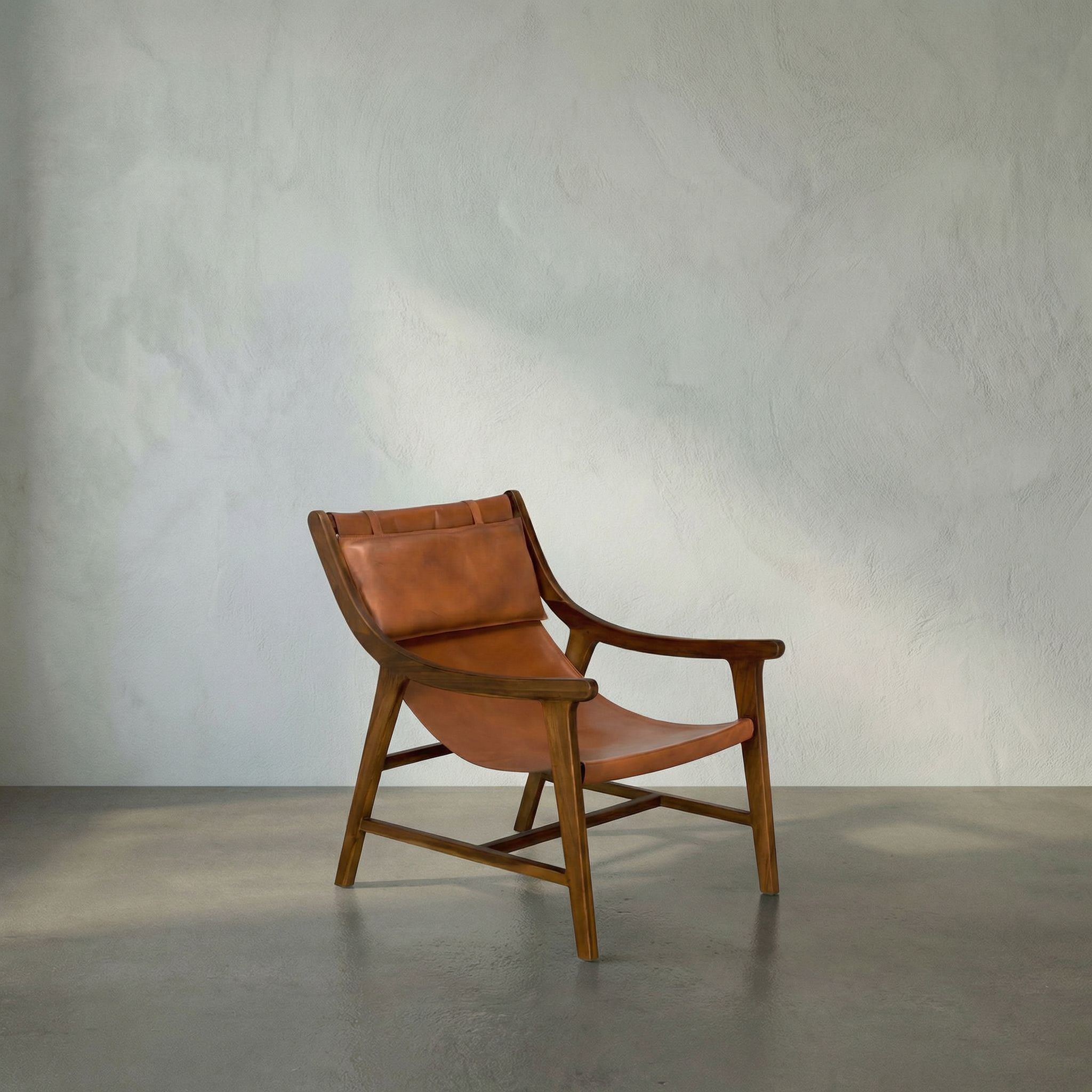 Gilberto Clear Coat Flat Occasional Chair