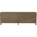 Quadrant 96.5 X 23 inch Washed Walnut Sideboard, 4 Door