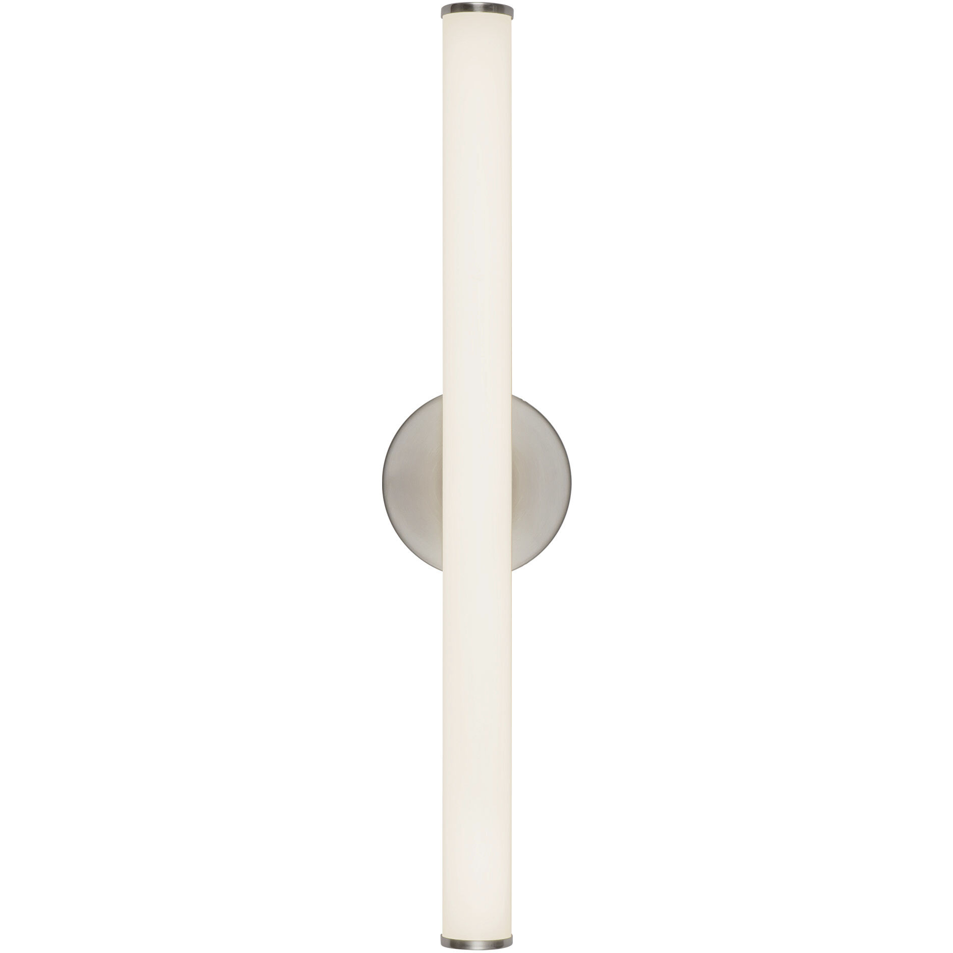 Tectra 1.88 inch Brushed Nickel ADA Wall Sconce Wall Light