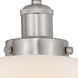 Bell 2 Light 15.5 inch Brushed Satin Nickel Bath Vanity Light Wall Light