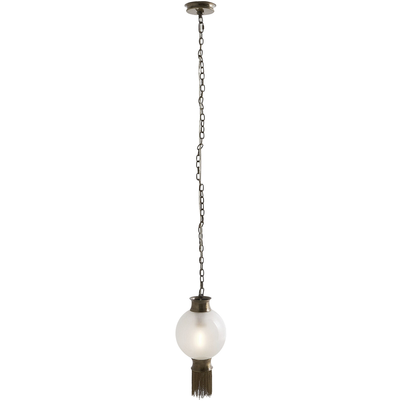 Boswell 1 Light 7 inch Antique Brass Pendant Ceiling Light