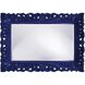 Barcelona 45 X 33 inch Navy Mirror