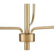 Newland 3 Light 17 inch Satin Brass Chandelier Ceiling Light