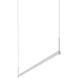 Thin-Line LED 48 inch Satin White Pendant Ceiling Light