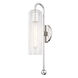 Skye 1 Light 5 inch Polished Nickel Wall Sconce Wall Light