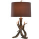 Dalton 32 inch 150.00 watt Dark Brown Table Lamp Portable Light