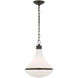 Amber Lewis Wesley LED 14.75 inch Bronze Pendant Ceiling Light