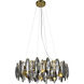 Canada 11 Light 23.6 inch Brass Chandelier Ceiling Light