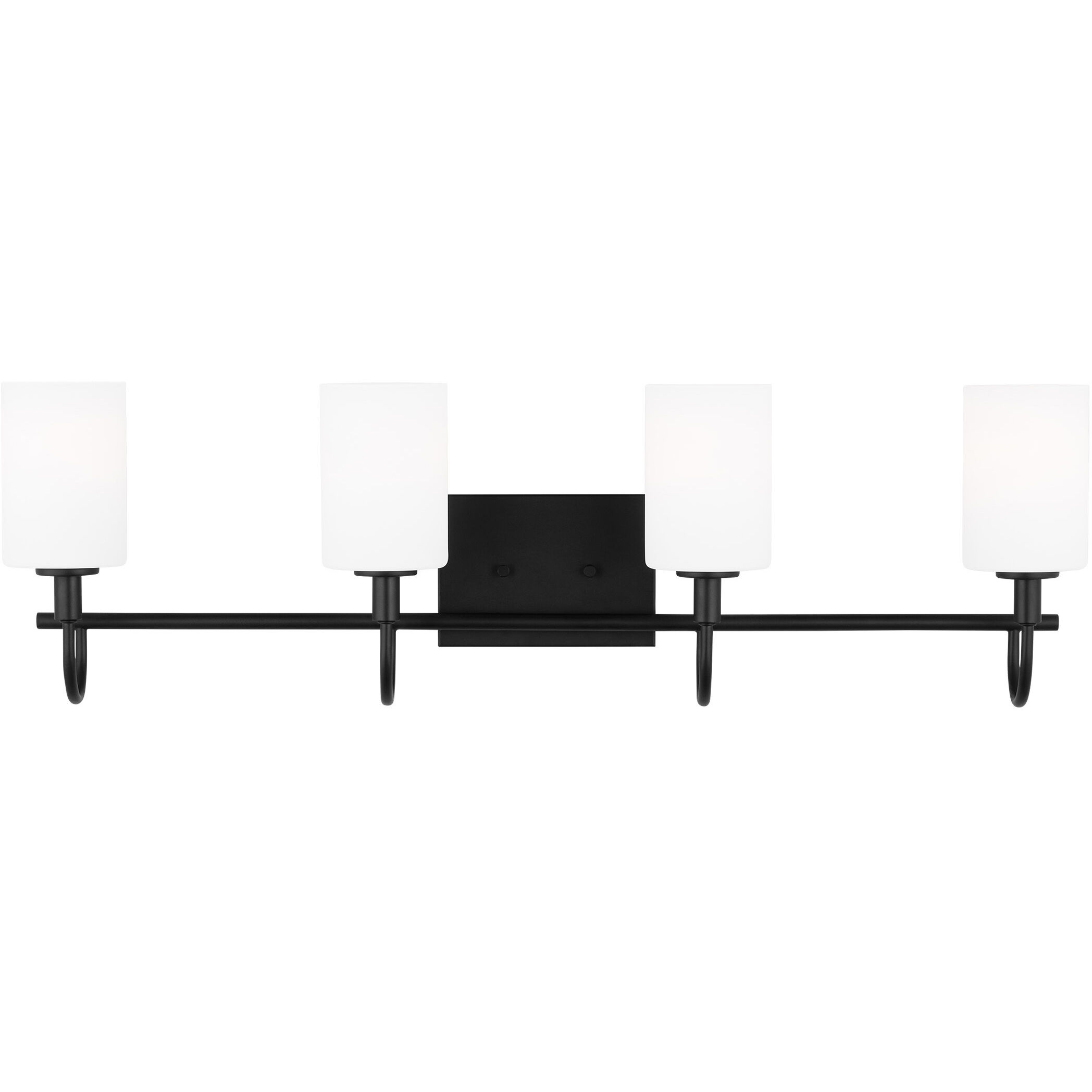 Oak Moore 4 Light 33.88 inch Bathroom Vanity Light