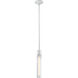 Zigrina 1 Light 5.13 inch Matte White Pendant Ceiling Light