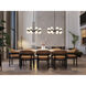 Artemis 16 Light 32 inch Matte Black Chandelier Ceiling Light