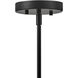 Cirque LED 24 inch Black Chandelier Ceiling Light, Orb