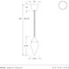 Berkley 1 Light 5.5 inch Vintage Silver Pendant Ceiling Light