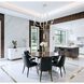 Dahlia LED 36 inch Plaster White Chandelier Ceiling Light