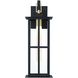 Greyson 1 Light 22 inch Brass and Black Outdoor Wall Lantern