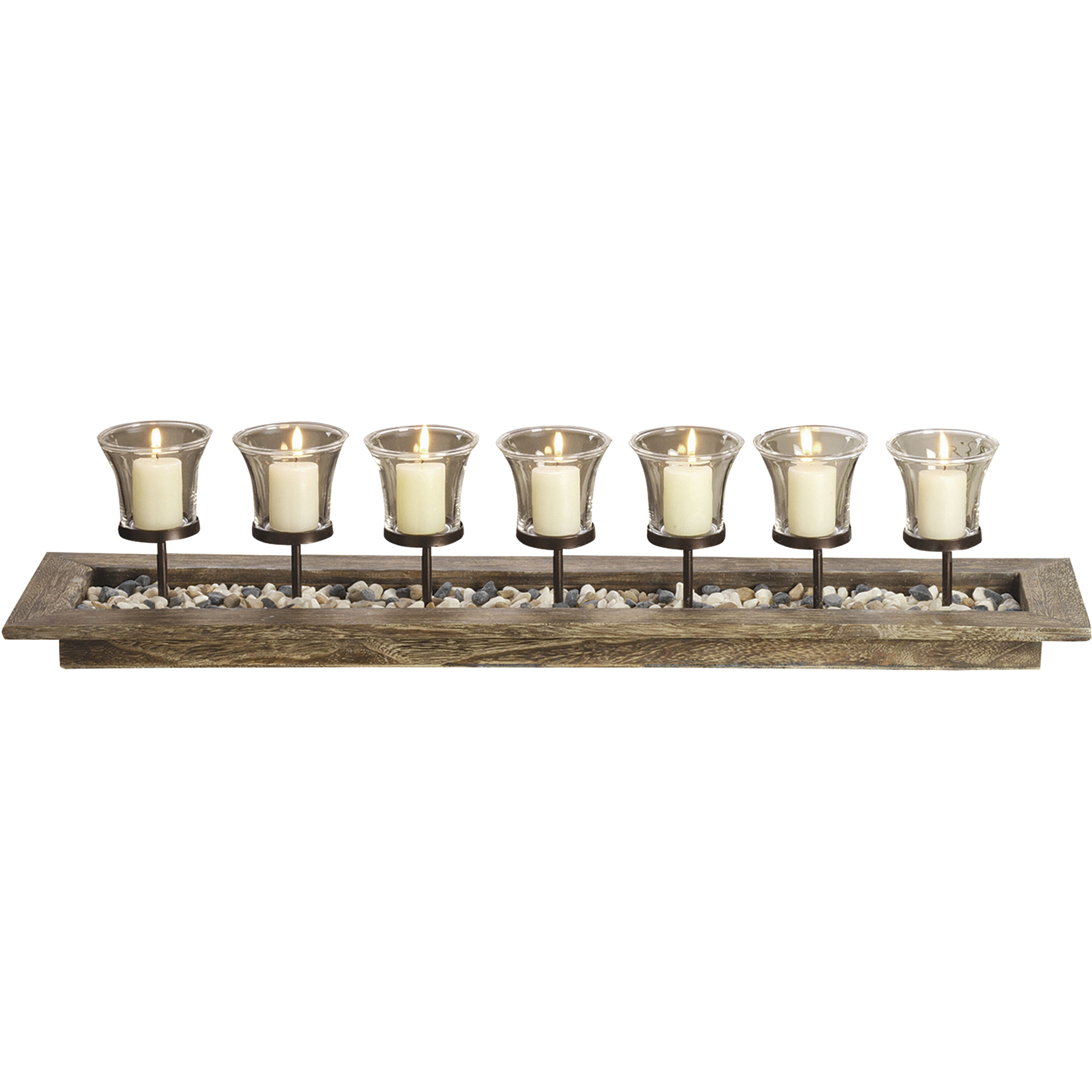Firenza 32 X 7 inch Candleholder Centerpiece