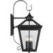 Ellijay Outdoor Wall Lantern in Black