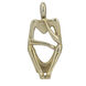 Abstract Gold Figurine