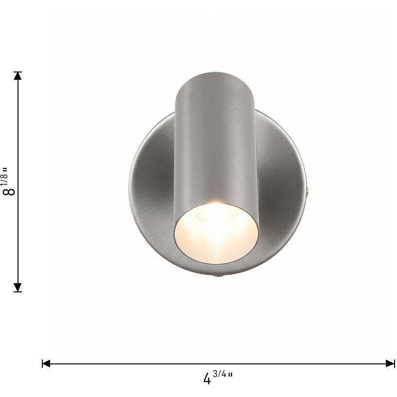 Drew & Jonathan Frasar 1 Light 4.75 inch Satin Brass Sconce Wall Light, Small
