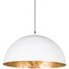 Sigmund 1 Light 23.5 inch White Pendant Ceiling Light, Large