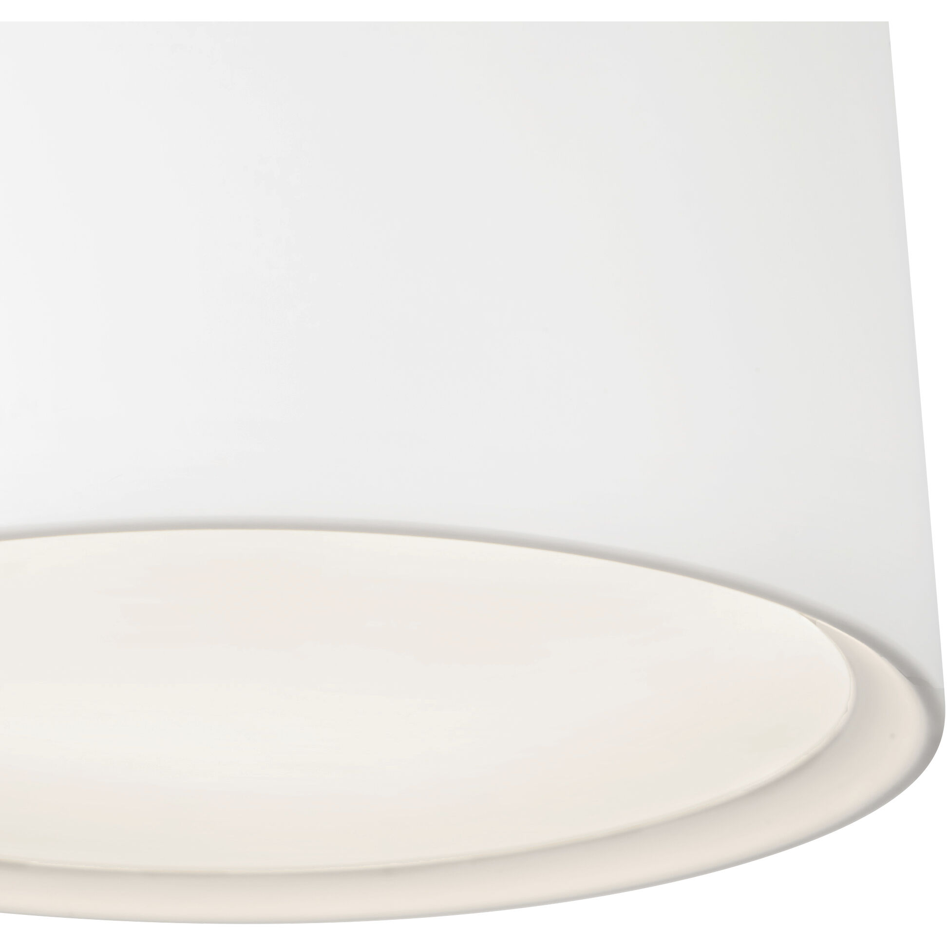 Uma 15.13 inch White Semi-Flush Mount Ceiling Light