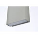 Raine 16 inch Silver Outdoor Wall Light