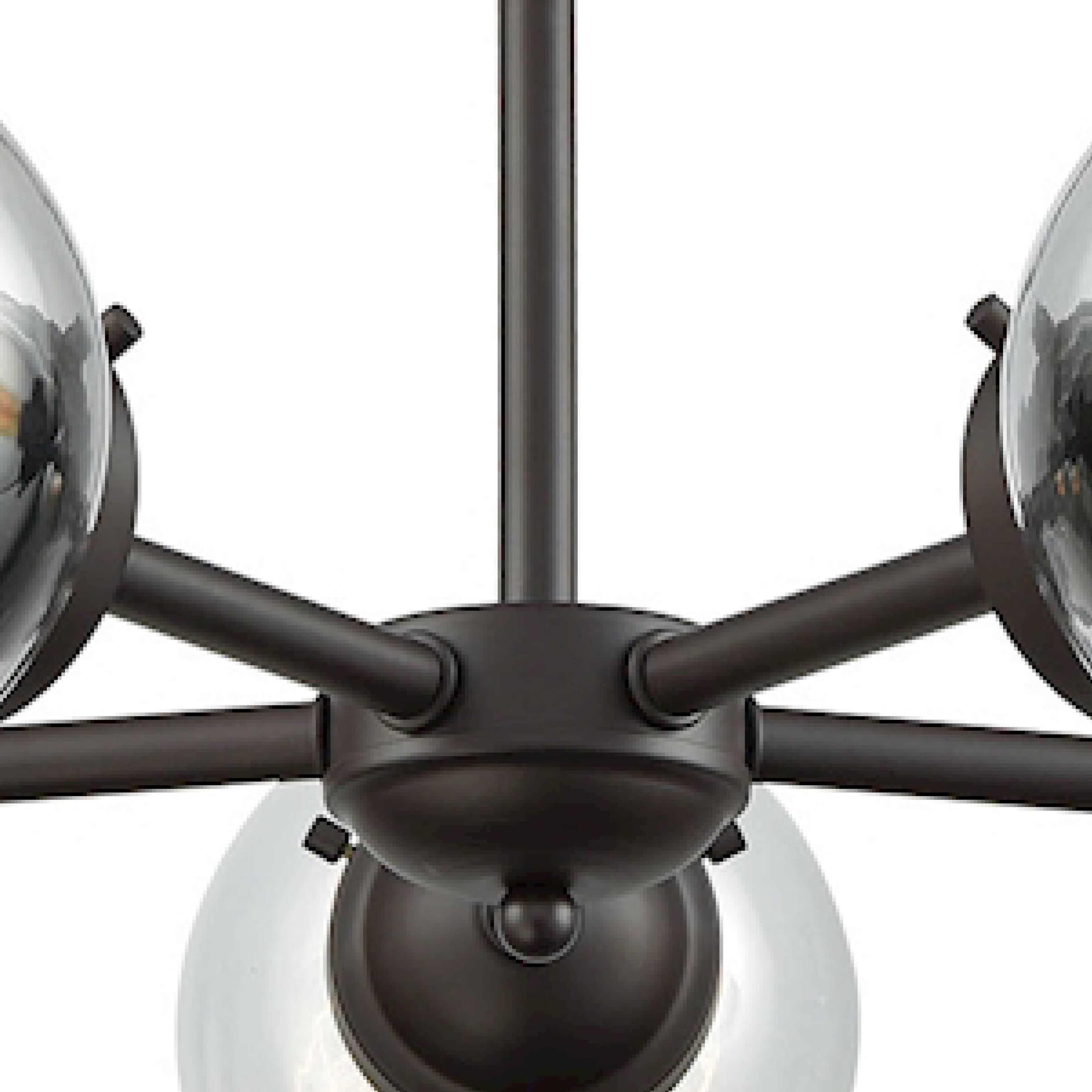 Beckett 5 Light 26 inch Oil Rubbed Bronze Chandelier Ceiling Light