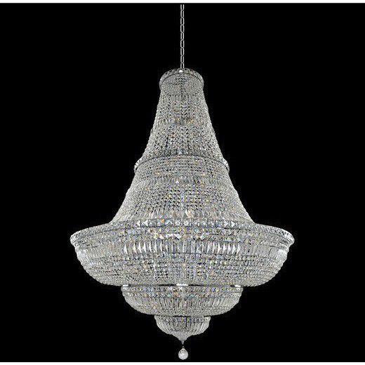 Betti 56 Light 48 inch Chrome Pendant Ceiling Light
