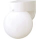 Nome 1 Light 7 inch White Outdoor Sconce