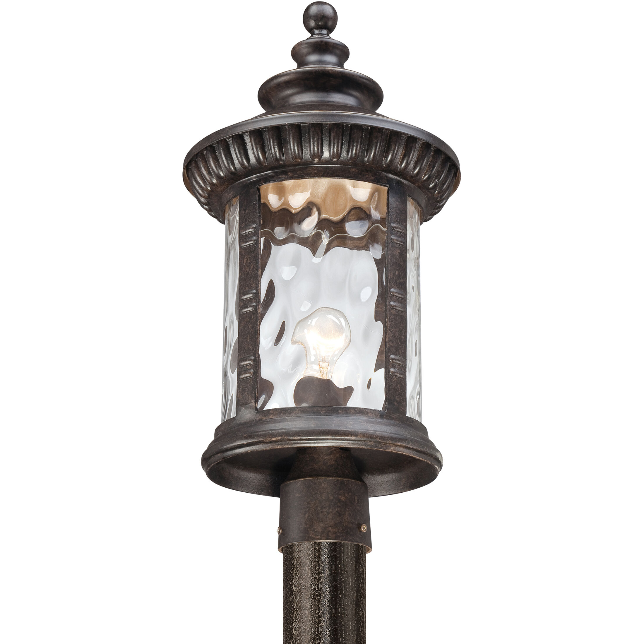 Chimera 1 Light 21.5 inch Imperial Bronze Outdoor Post Lantern