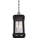 Trumbull 3 Light 8.5 inch Mystic Black Outdoor Hanging