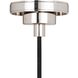 Clive 1 Light 3 inch Polished Nickel Pendant Ceiling Light