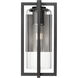 Aura Outdoor Wall Light in Black, G9