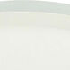 ELO+ LED 11.88 inch White Surface Mounted LED Ceiling Light in 5000K