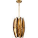 Manitou 6 Light 13.5 inch Ardor Gold Pendant Ceiling Light