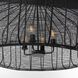 Camila 40 inch Black Chandelier Ceiling Light