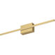Vega Minor Bath Vanity Light Wall Light in Brushed Gold