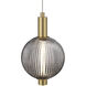 Palmas 1 Light 6 inch Gold Mini Pendant Ceiling Light